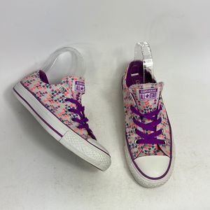 Converse purple pink white ox low all star chuck Taylor women’s size 6
